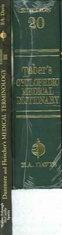 Dunmore And Fleischers Medical Terminology/exercises In Etymology/tabers Cyclopedic Medical Dictionary (Hardcover, PCK)