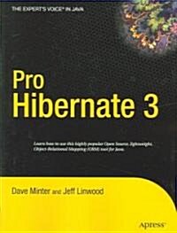 Pro Hibernate 3 (Paperback)