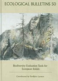 [중고] Ecological Bulletins, Biodiversity Evaluation Tools for European Forests (Hardcover)