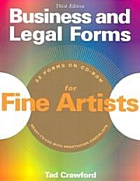 Business and Legal Forms for Fine Artists [With CDROM] (Paperback, 3)