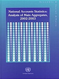 National Accounts Statistics, 2002-2003 (Hardcover)