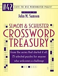 Simon and Schuster Crossword Treasury # 42 (Paperback)