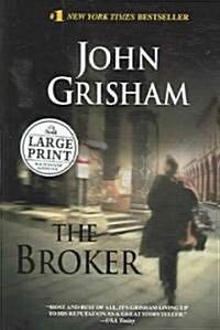 The Broker (Paperback, Large Print)