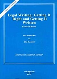 Legal Writing (Paperback, 4th)