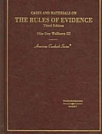 [중고] Cases And Materials on the Rules of Evidence (Hardcover, 3rd)