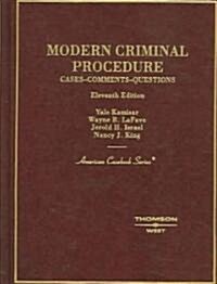 Modern Criminal Procedure (Hardcover, 11th)