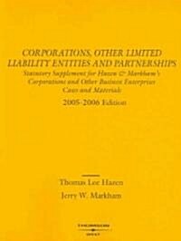 Corporations, Other Limited Liability Entities And Partnerships (Paperback)