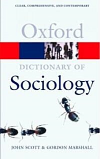 A Dictionary of Sociology (Paperback, 3rd)