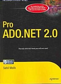 Pro ADO.NET 2.0 (Paperback)