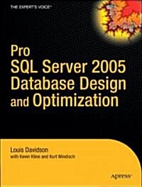 Pro SQL Server 2005 Database Design and Optimization (Paperback)