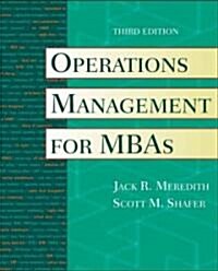 [중고] Operations Management for MBAs (Paperback, 3rd)