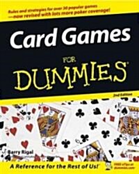 Card Games for Dummies (Paperback, 2)