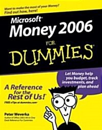 [중고] Microsoft Money 2006 for Dummies (Paperback)
