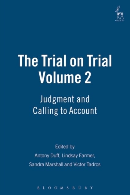 The Trial on Trial: Volume 2 : Judgment and Calling to Account (Hardcover)