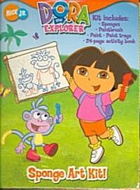 Dora the Explorer Sponge Art Kit! (Paperback)