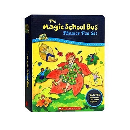 The Magic School Bus Phonics Fun Box Set - 매직스쿨버스 파닉스 펀 박스 세트 (Paperback 12권 + CD 1장)