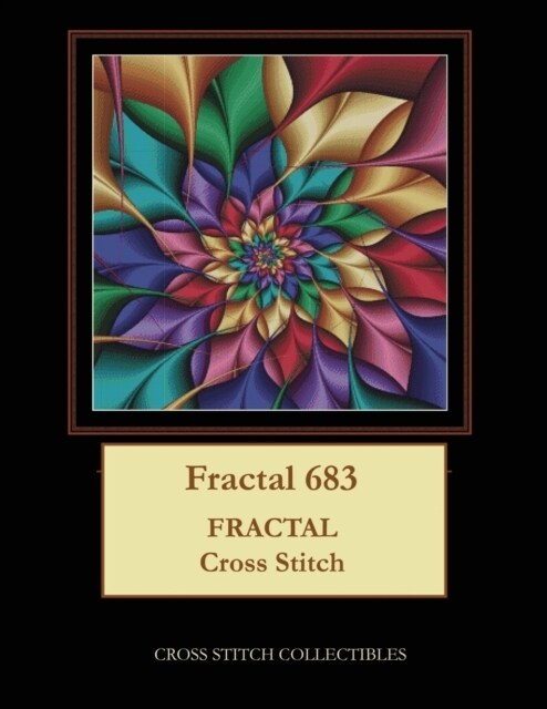 Fractal 683: Fractal Cross Stitch Pattern (Paperback)