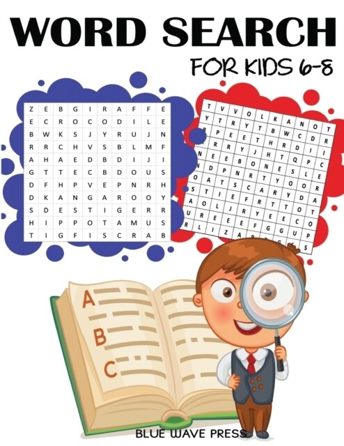 Word Search for Kids 6-8 (Paperback)