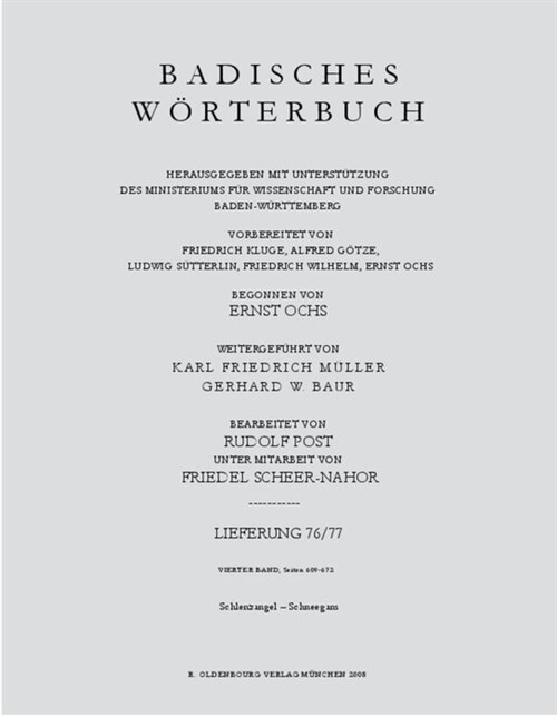 Schlenzangel-Schneegans (Paperback, Band 4, 609-672)