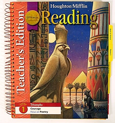 Houghton Mifflin Reading: Grade 6 - Theme 1 (Teachers Edition, Hardcover)