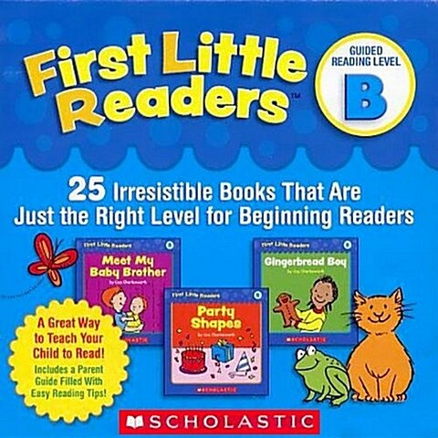 Scholastic First Little Readers B Box (25 Books + 1 CD)