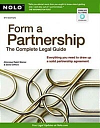 Form a Partnership: The Complete Legal Guide (Paperback, 9)