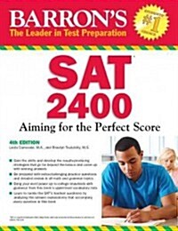 [중고] Barrons SAT 2400: Aiming for the Perfect Score (Paperback, 4)
