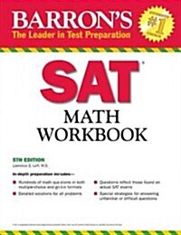 [중고] Barrons SAT Math Workbook, 5th Edition (Paperback, 5, Revised)