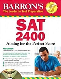 Barrons SAT 2400: Aiming for the Perfect Score [With CDROM] (Paperback, 4)