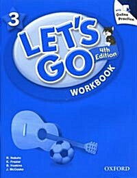 [중고] (4판)Let‘s Go 3: Workbook with Online Practice (Paperback, 4th Edition)