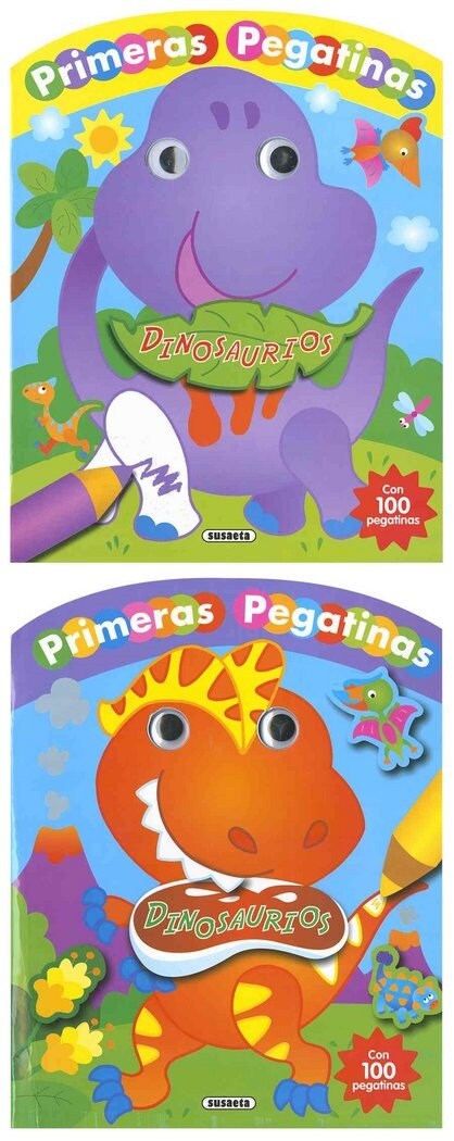 DINOSAURIOS CON OJOS Y PEGATINAS (2 TA­TULOS) (Other Book Format)