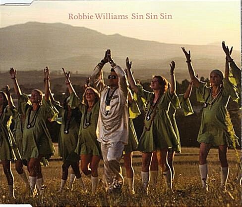 [중고] Robbie Williams - Sin Sin Sin (Single)