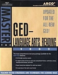 Arco Master the Ged Language Arts, Reading 2002 (Paperback)