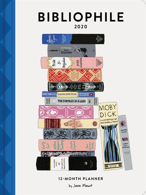Bibliophile 2020 12-Month Planner: (2020 Planner, Daily and Monthly Planner, 2020 Daily Planner) (Desk)