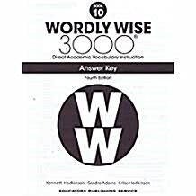 Wordly Wise 3000 : Answer Key 10 (Paperback, 4th Edition)