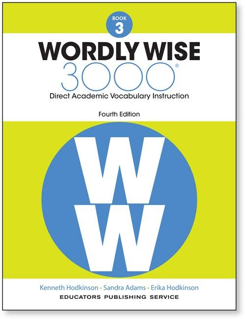 [중고] Wordly Wise 3000 : Student Book 3 (Paperback, 4th Edition)