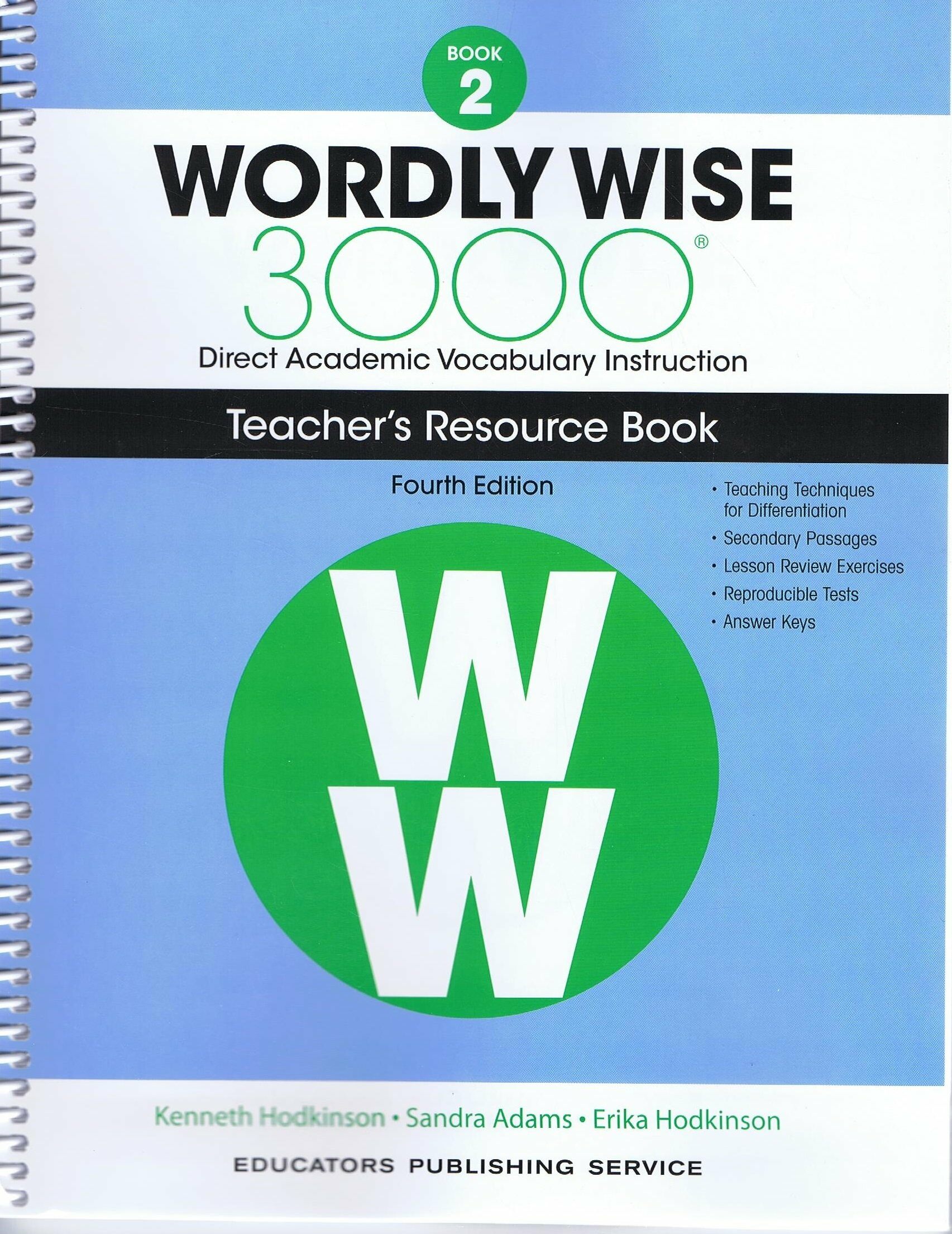 Wordly Wise, Grade 2 (Paperback, 4th, Teachers Guide)