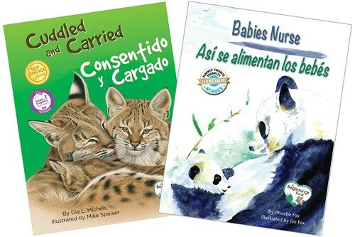 Nurtured and Nuzzled Bilingual Book Set (Hardcover)