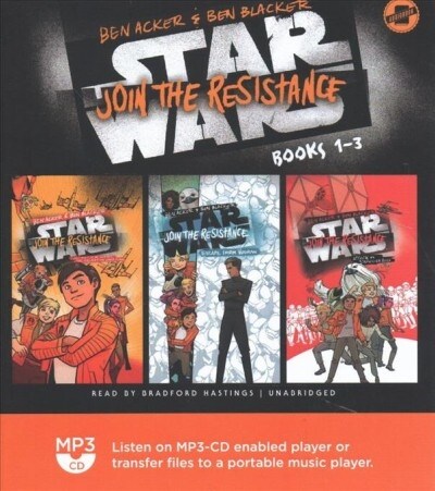 Star Wars Join the Resistance, Books 1-3 (MP3 CD)