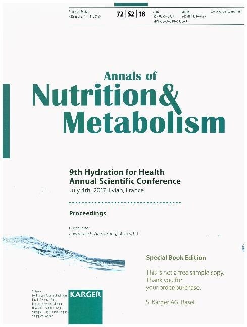 Hydration for Health (Paperback, Supplement)