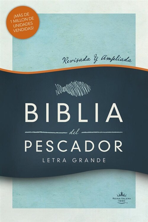 Rvr 1960 Biblia del Pescador Letra Grande, Tapa Dura (Hardcover)