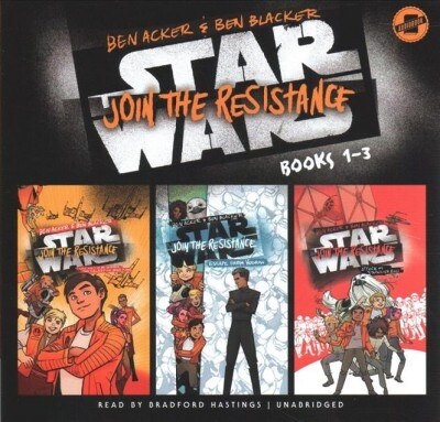 Star Wars Join the Resistance, Books 1-3 (Audio CD)