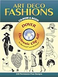 Art Deco Fashions (CD-ROM, Paperback)