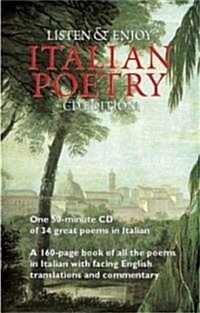 Listen & Enjoy Italian Poetry (Compact Disc, Paperback)