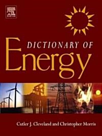 Dictionary of Energy (Hardcover)