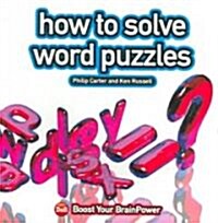 How to Solve Word Puzzles (Paperback)