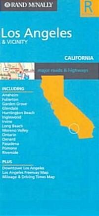 Rand McNally Los Angeles & Vicinity, California (Map, FOL)