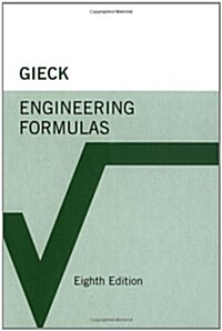 Engineering Formulas (Hardcover, 8)