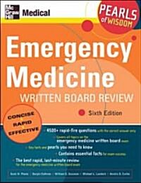 Emergency Medicine Written Board Review (Paperback, 6)