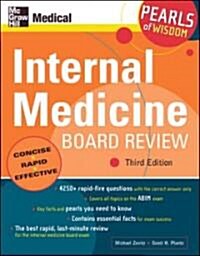 Internal Medicine Board Review: Pearls of Wisdom, Third Edition: Pearls of Wisdom (Paperback, 3, Third)